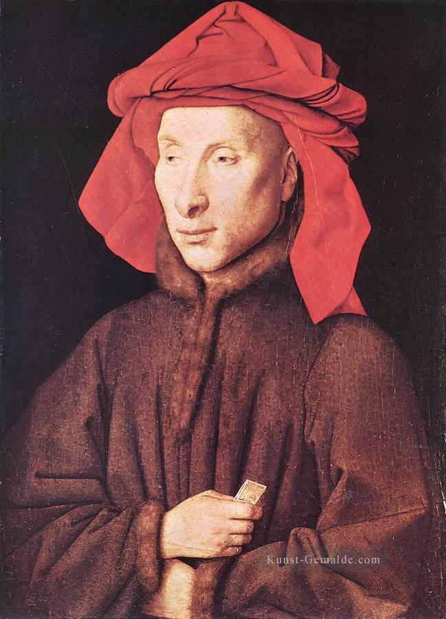 Porträt von Giovanni Arnolfini Renaissance Jan van Eyck Ölgemälde